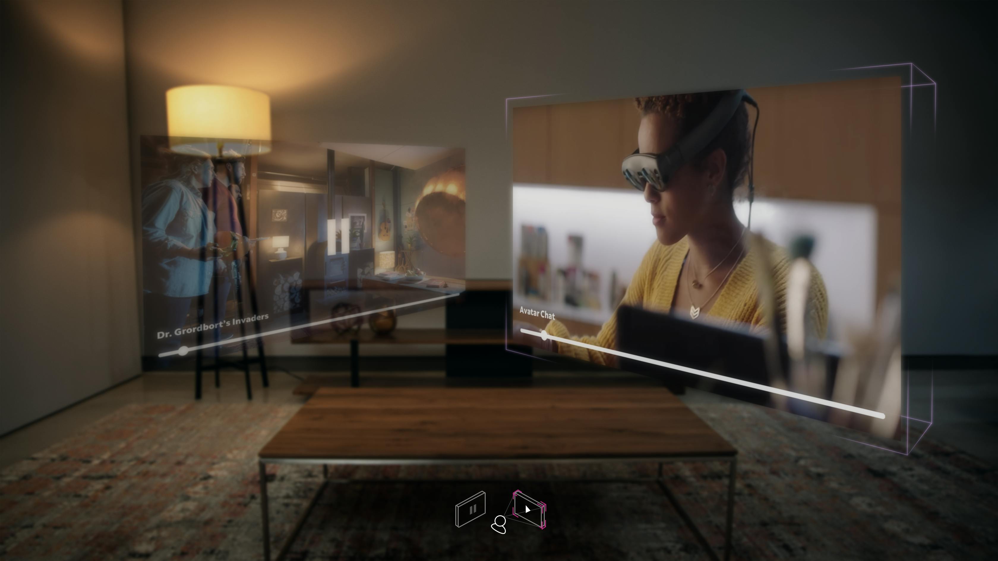 Head and Eye tracking with Magic Leap 1.