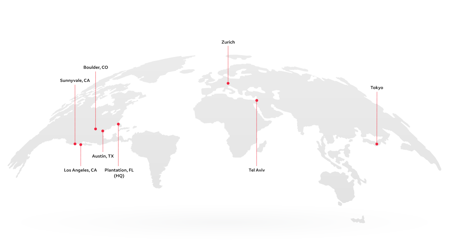 Map of Magic Leap Locations